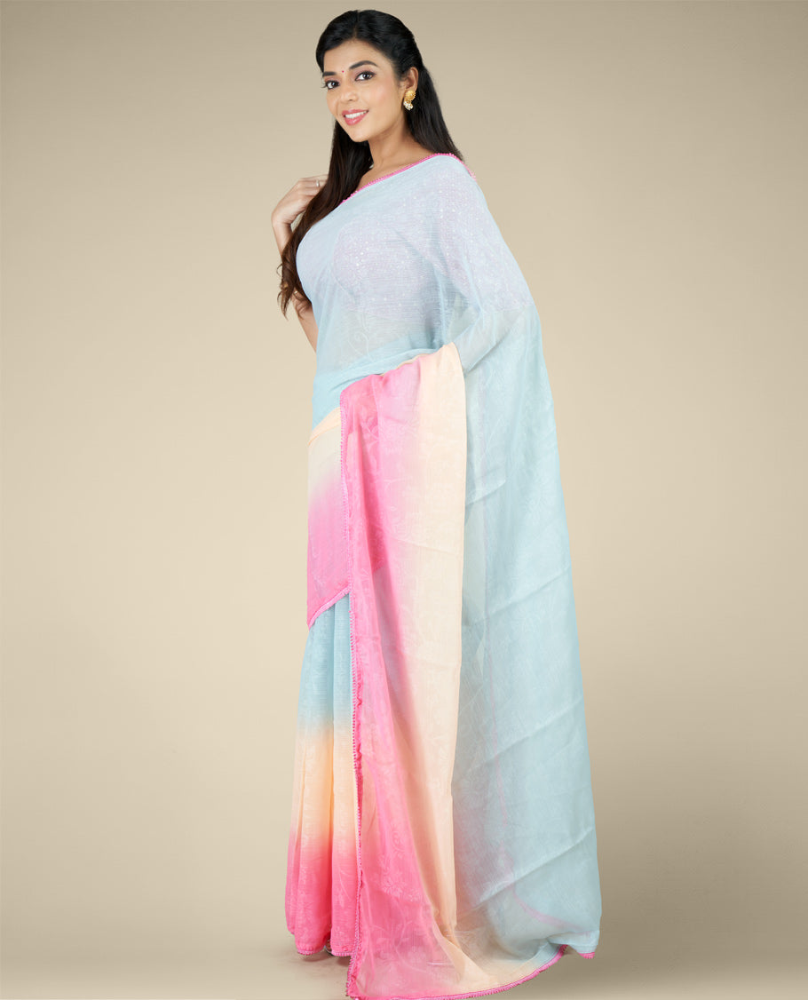 CHIFFON MULTI COLOUR SARRES