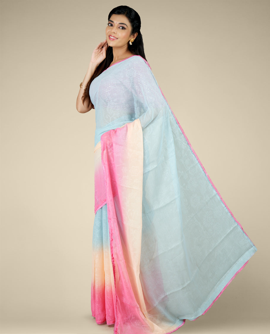 CHIFFON MULTI COLOUR SARRES