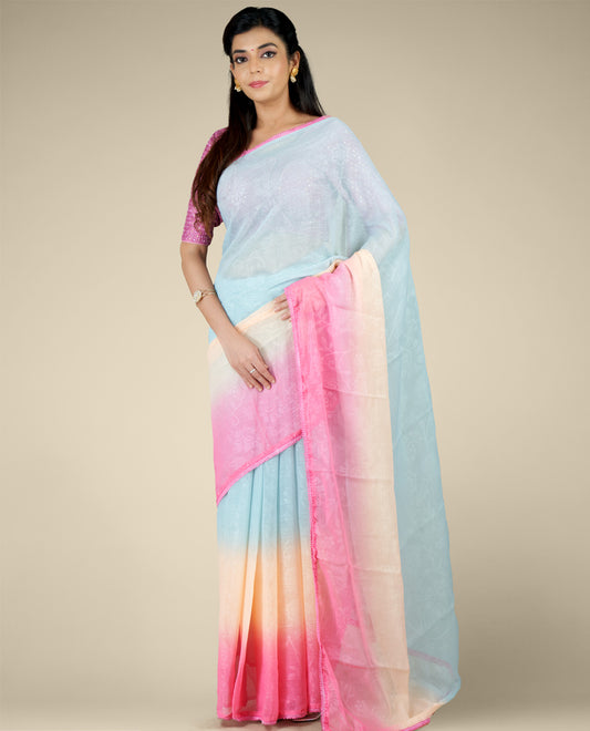 CHIFFON MULTI COLOUR SARRES